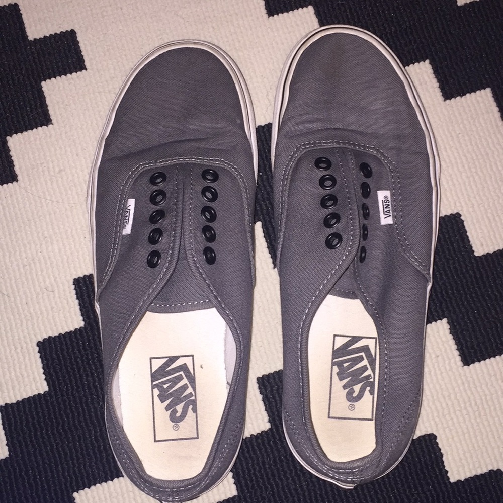Grey vans